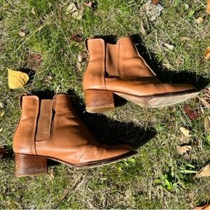 RAG & BONE TAN RALEIGH ANKLE BOOTS Size 37.5 ✨GREAT CONDITION✨